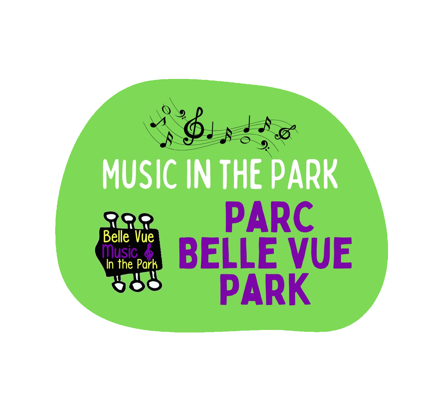 Cerddoriaeth yn y Parc logo